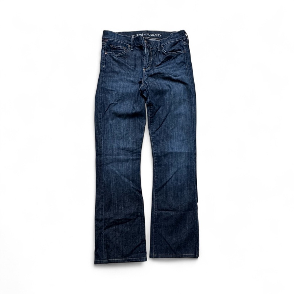 Citizens of Humanity Amber Medium Rise Bootcut Jeans Size 29 Dark Wash